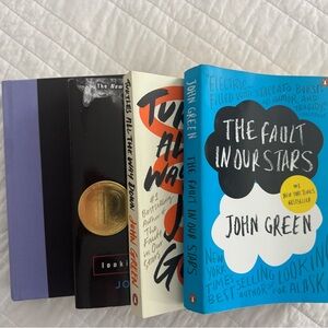All4-John Green Books Paperback & Hardcover-Mixed